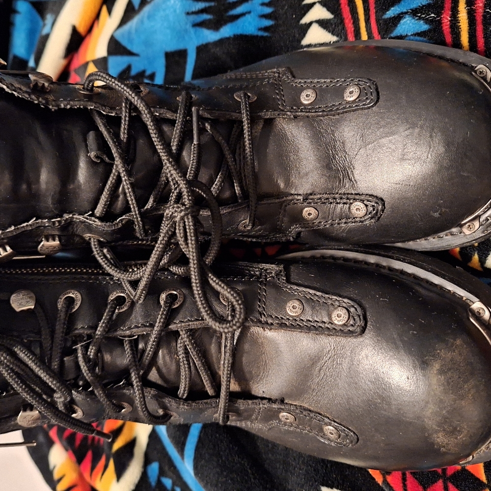 Men's Harley Davidson boots super heavy